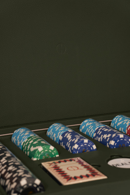 Poker Set Green