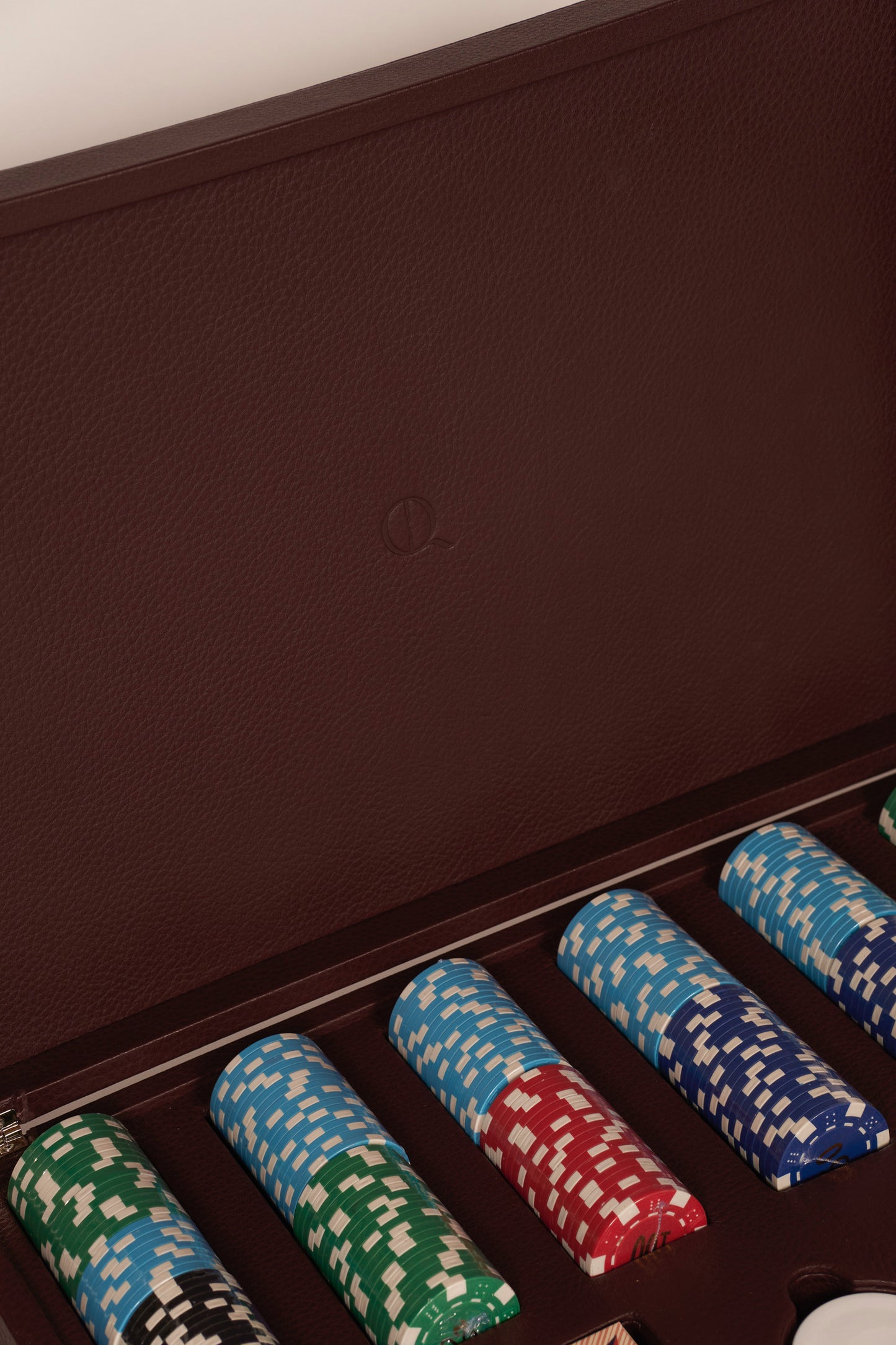 Poker Set Burgundy