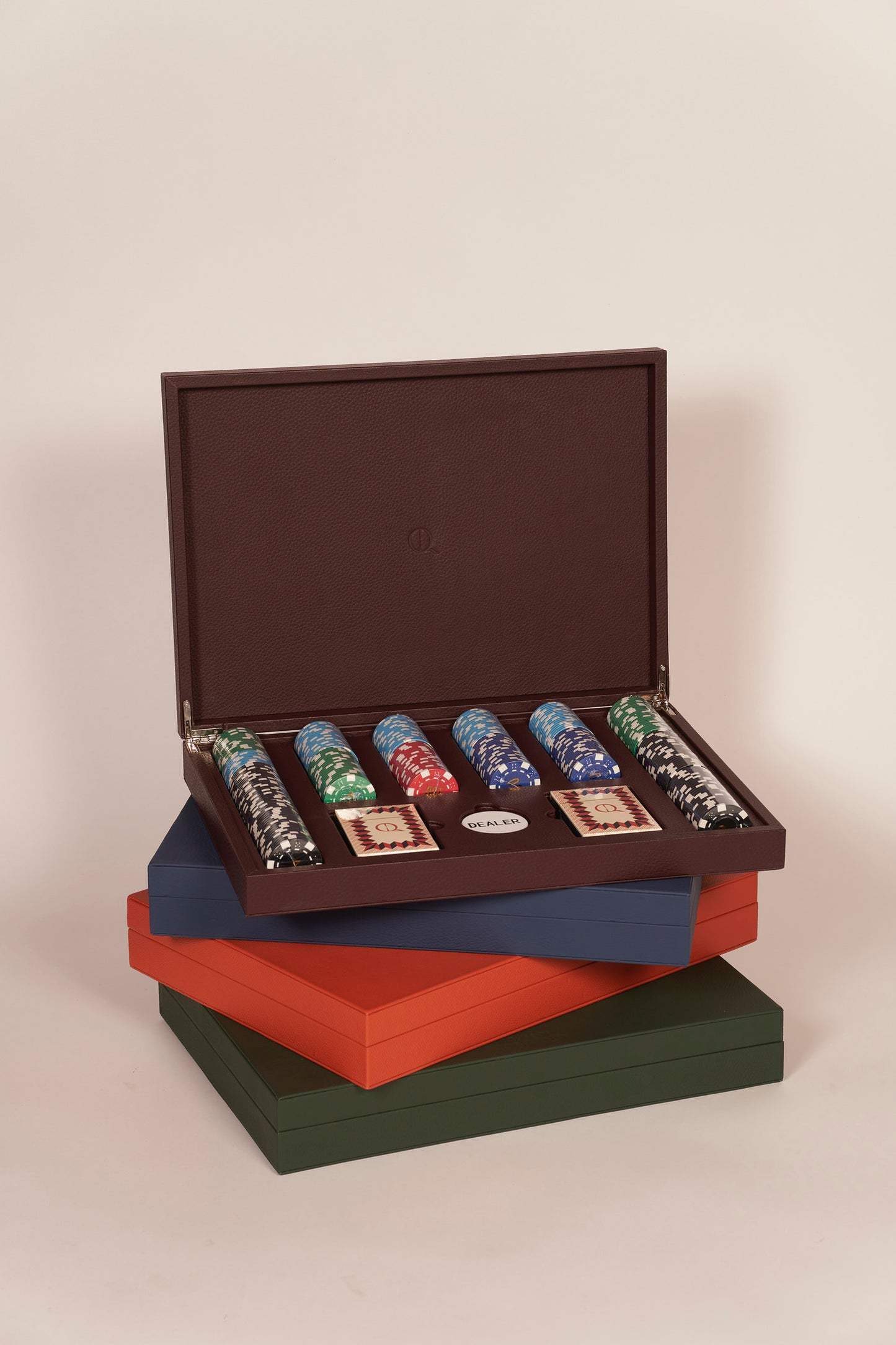 Poker Set Burgundy