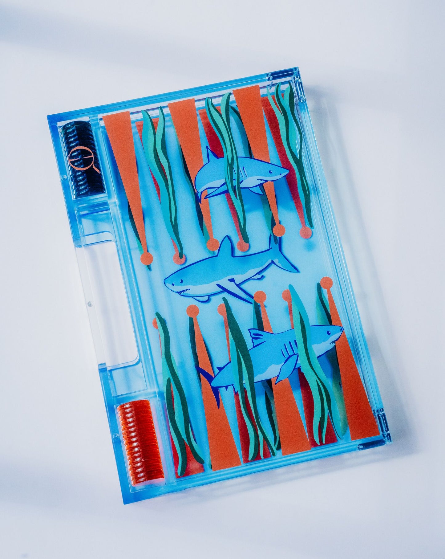 Portable Backgammon- Sharks