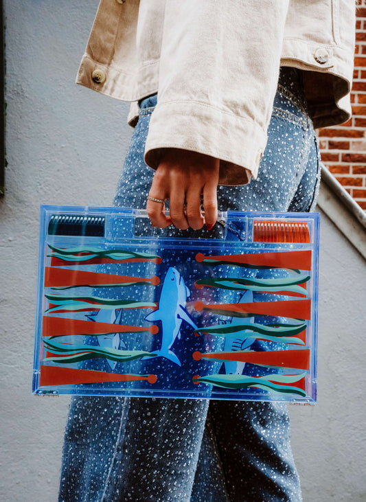 Portable Backgammon- Sharks