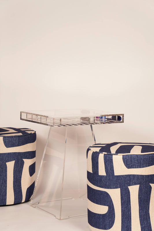 Acryl Backgammon Table