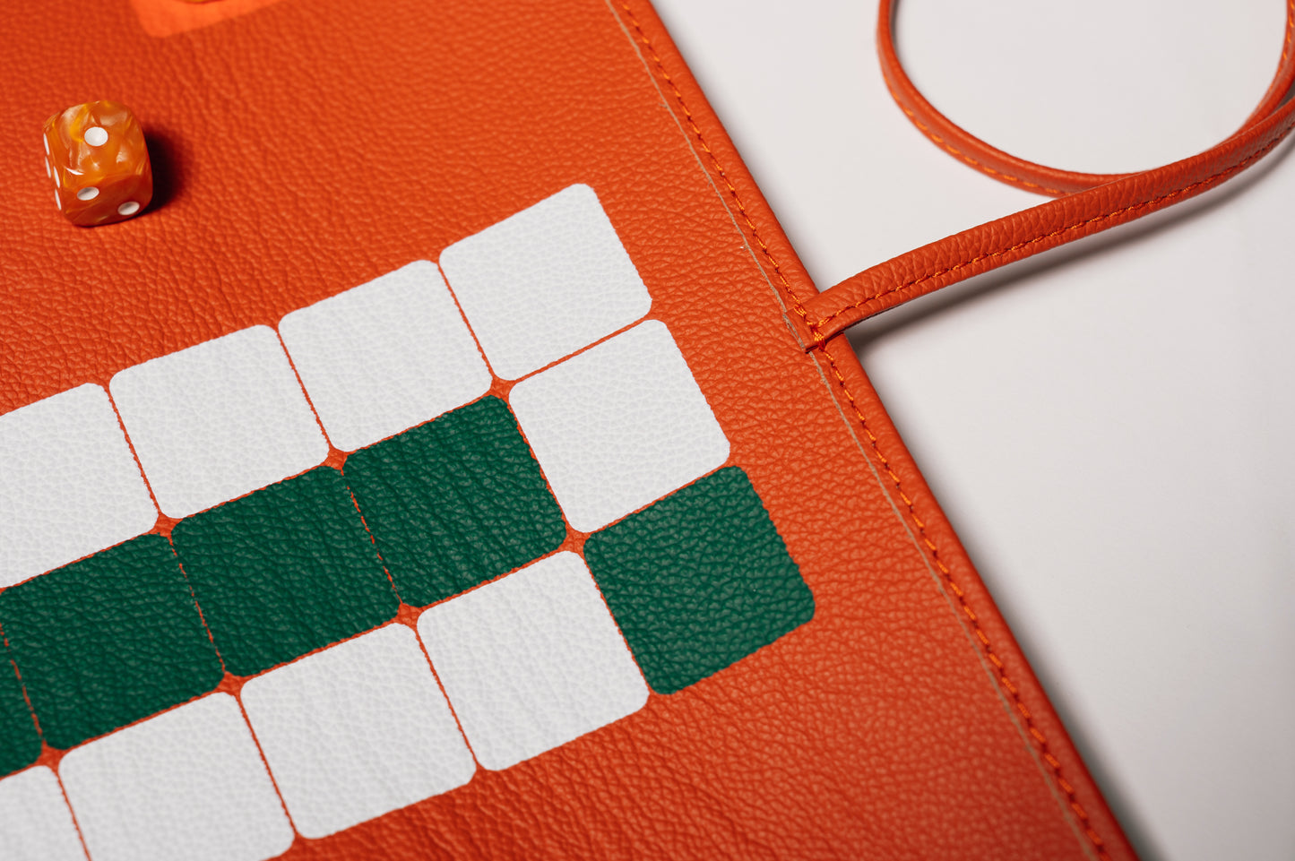 Roll Up Ludo Orange (Mens Erger Je Niet)