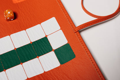 Roll Up Ludo Orange (Mens Erger Je Niet)