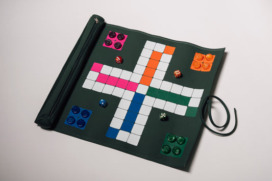 Roll Up Ludo Green (Mens Erger Je Niet) Green