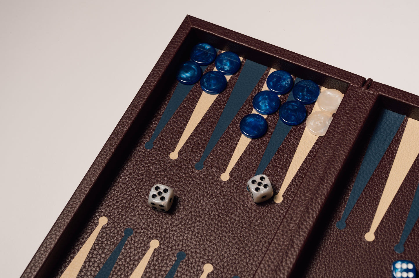 Booklet Backgammon Burgundy
