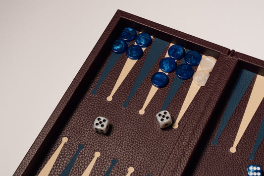 Booklet Backgammon Burgundy