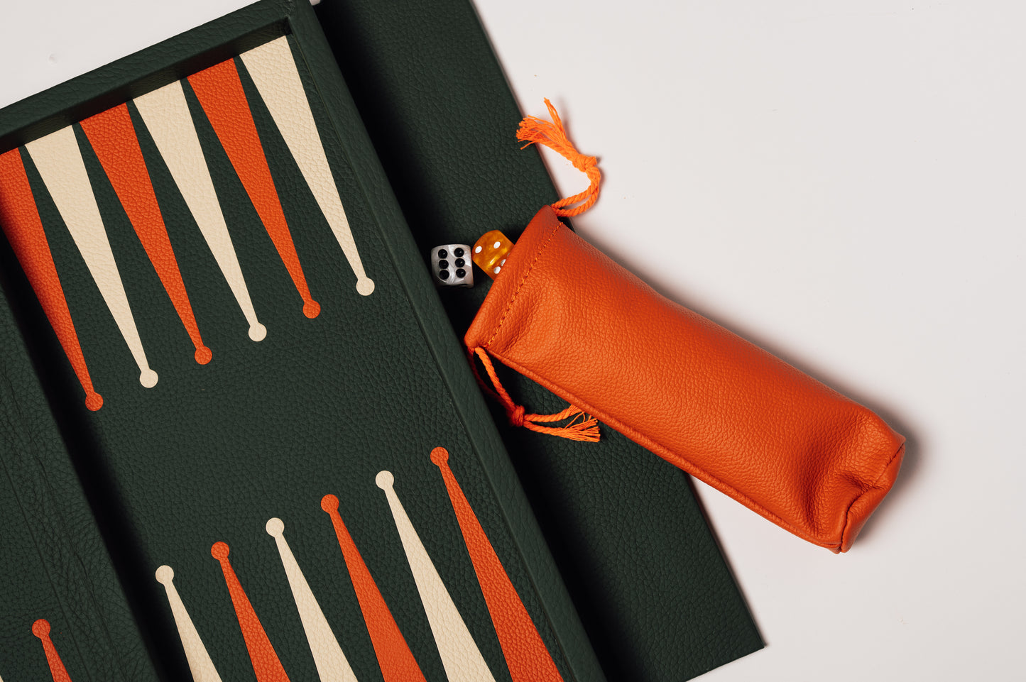 Booklet Backgammon Green