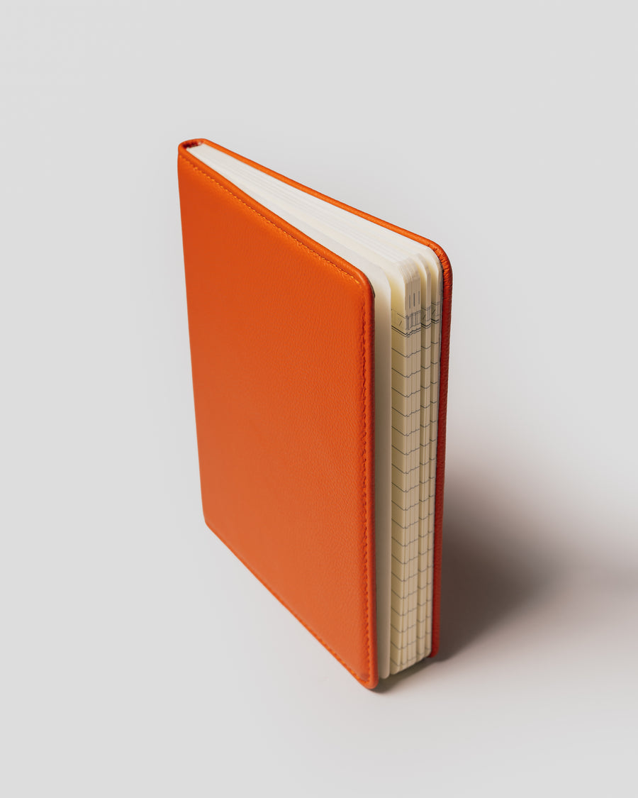 Luxury notebook in leather