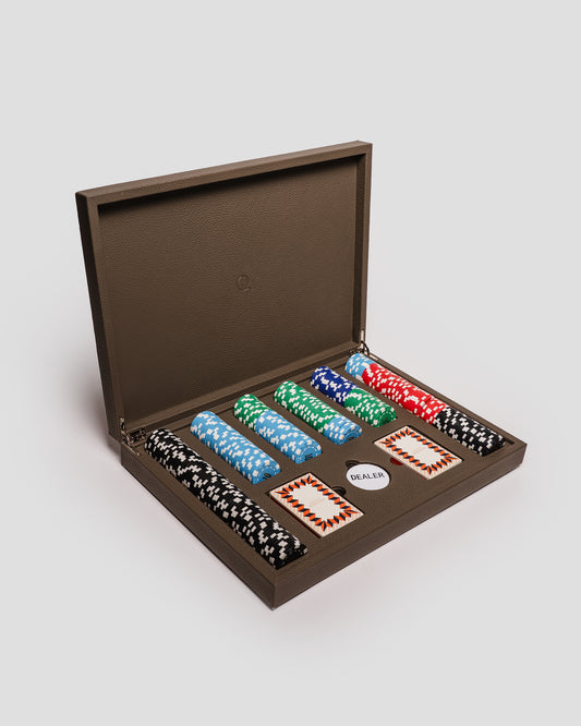 Poker Set Taupe