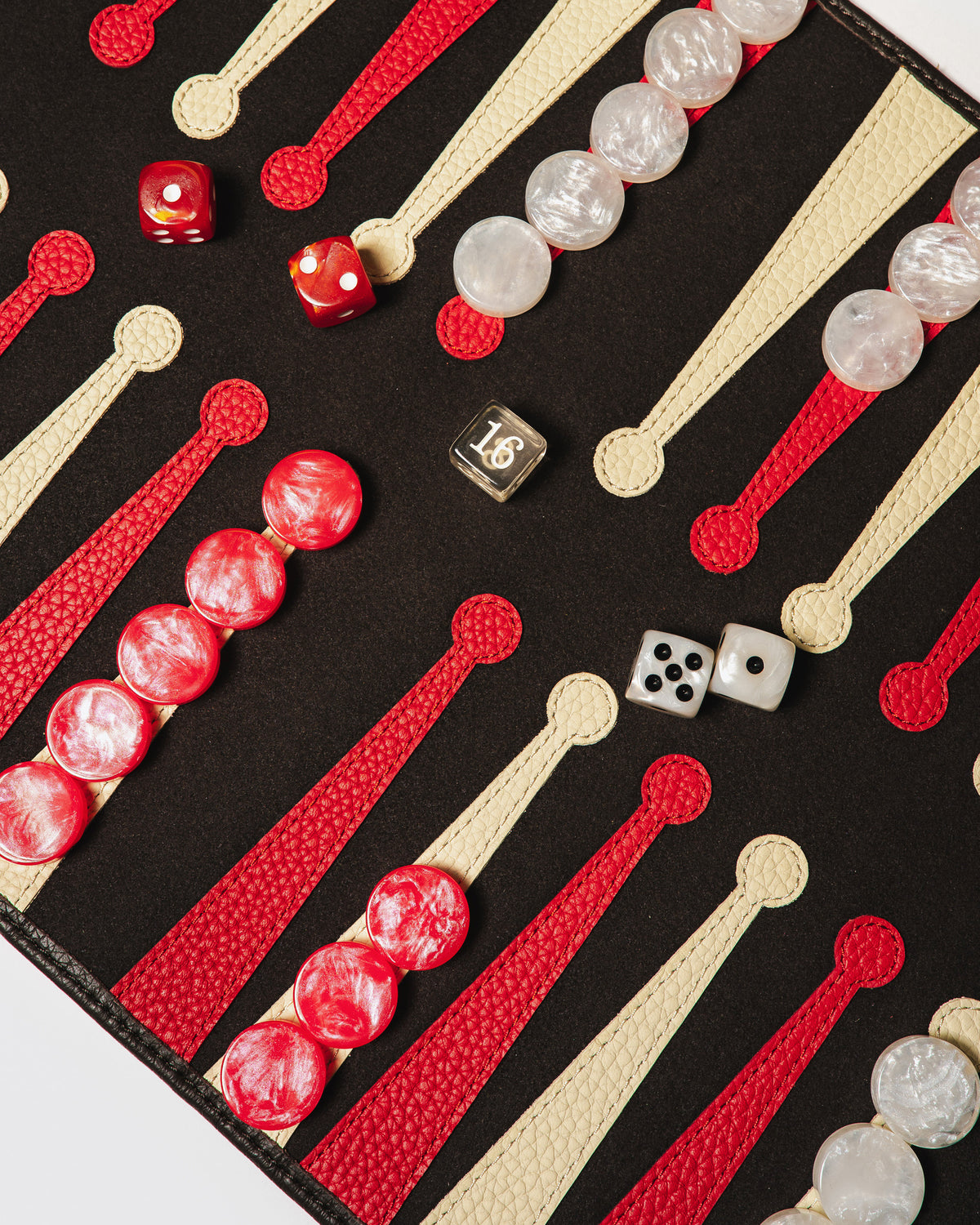 Roll up backgammon Brown
