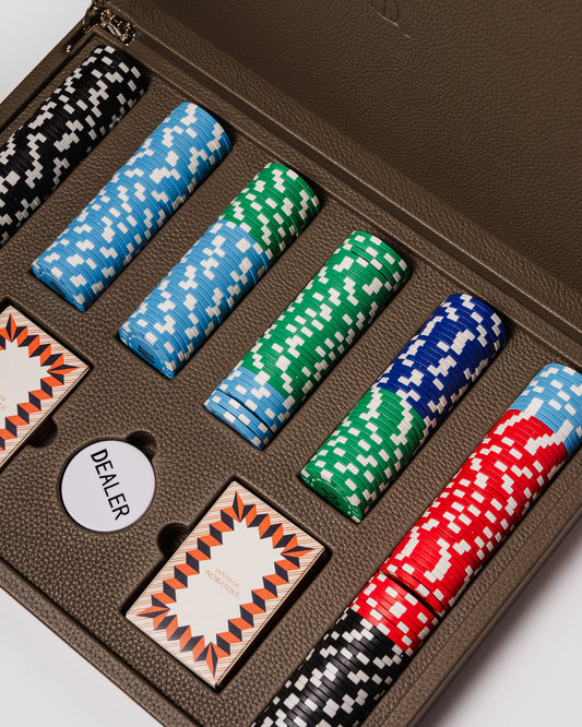 Poker Set Taupe