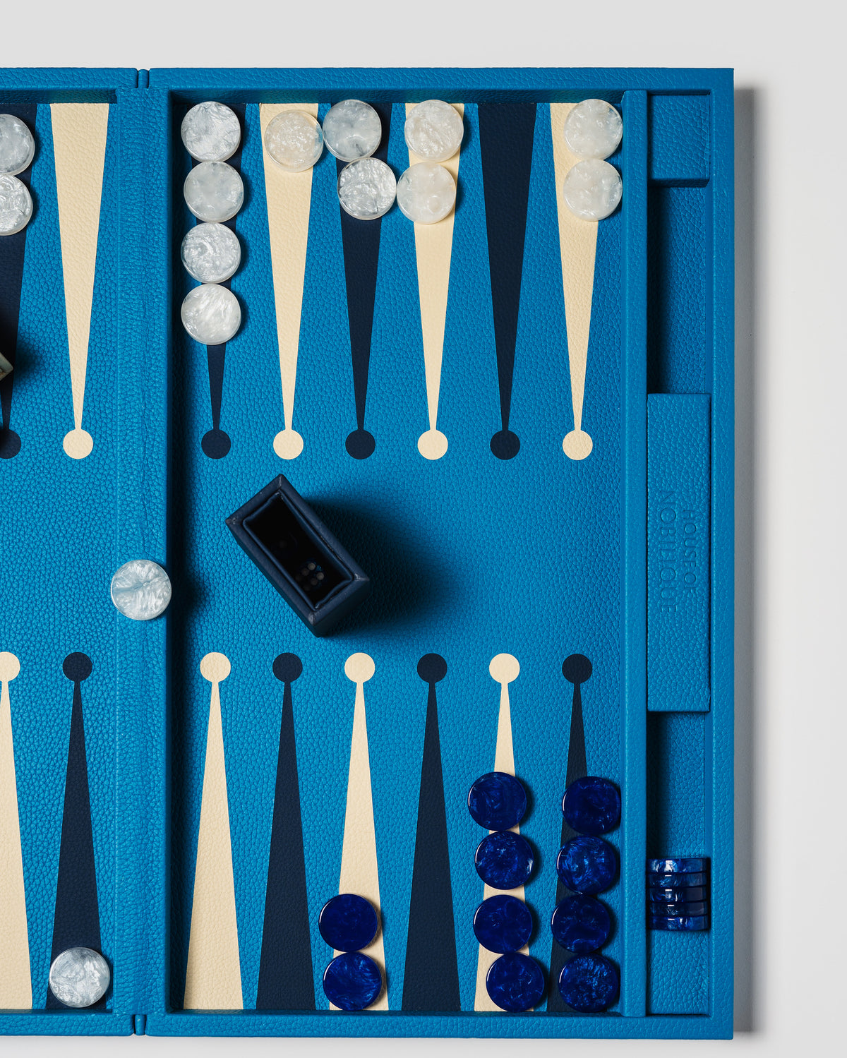 Big Backgammon Azure Blue