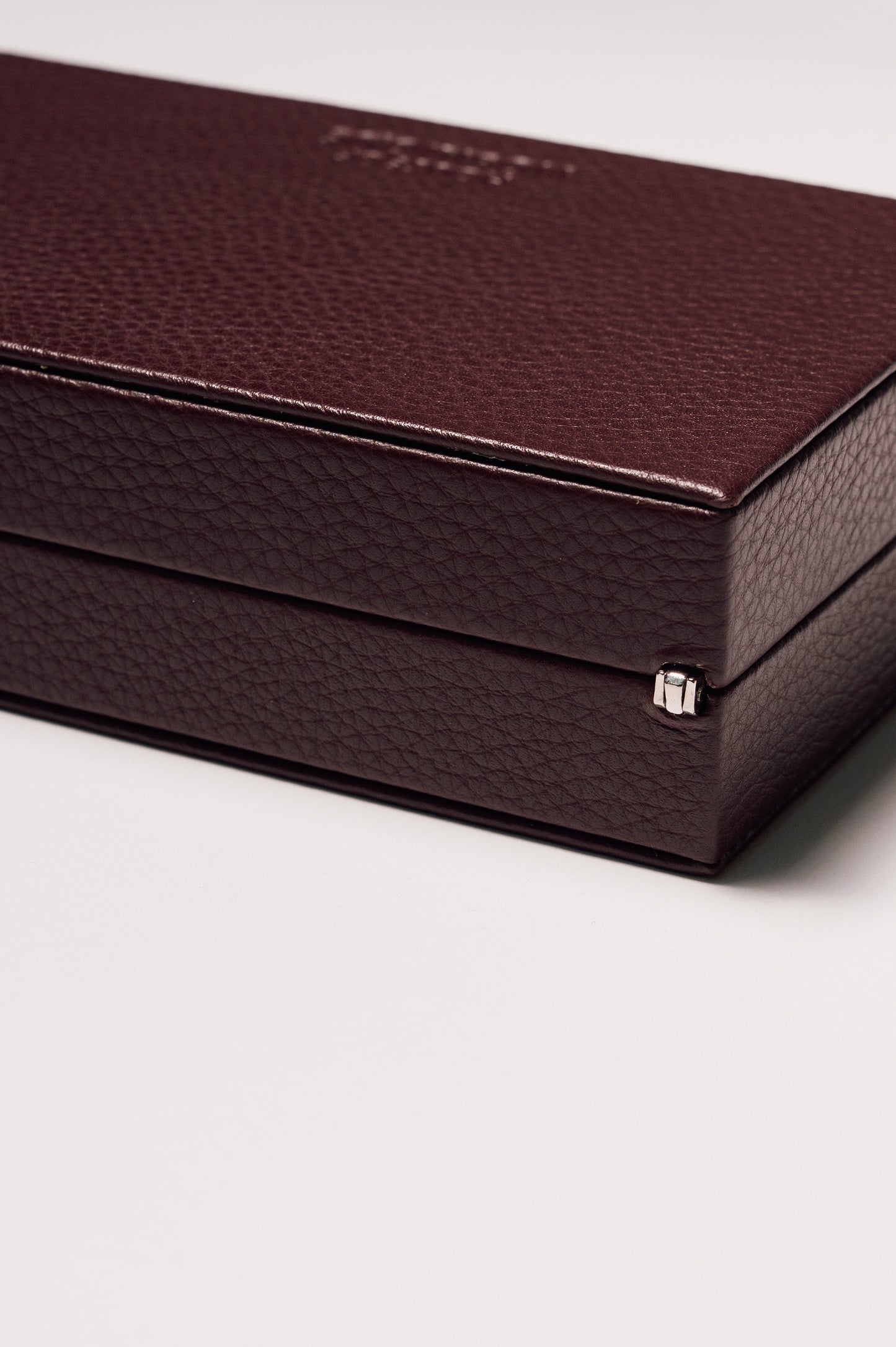 Card Box Burgundy