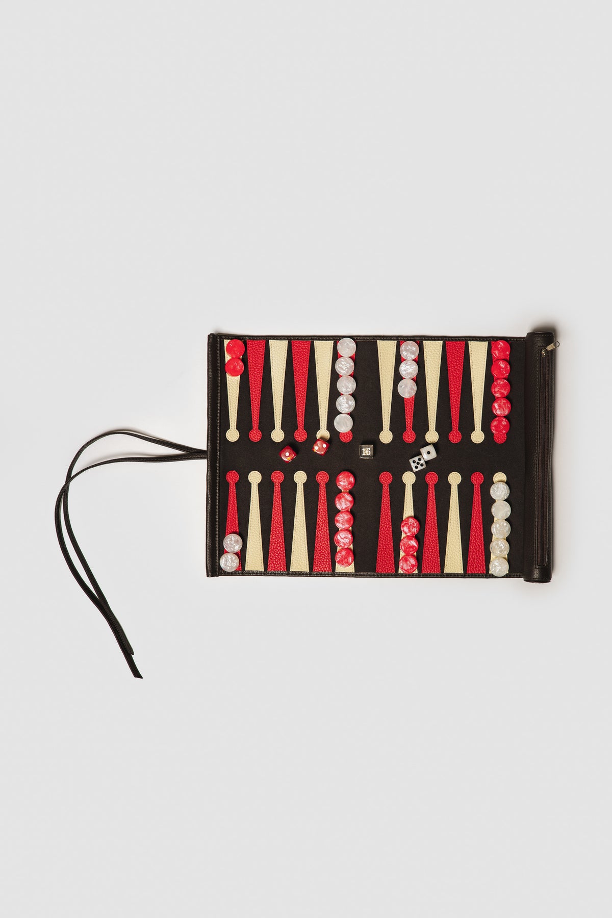 Roll up backgammon Brown
