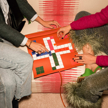 Roll Up Ludo Orange (Mens Erger Je Niet)