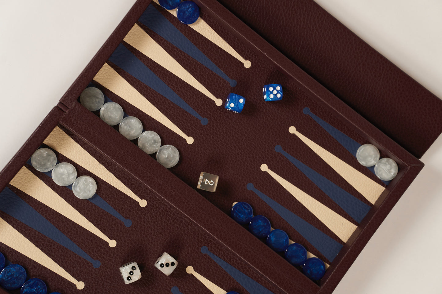 Booklet Backgammon Azure